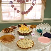 "Cute as a Button" : First Birthday Party